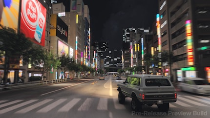 Tokyo bei Nacht ist nicht so cool, wie ich erwartet habe.