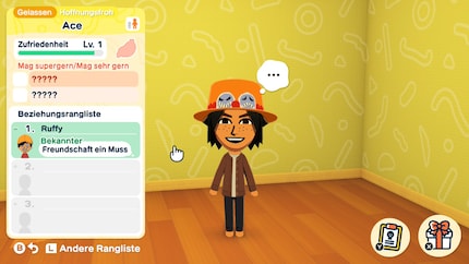 Ace bekommt den passenden Hut von mir designt.