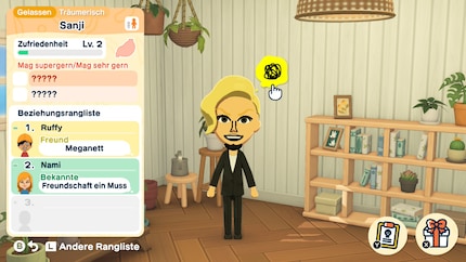 Sanji hat schon wieder was zu meckern.