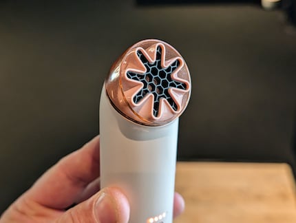 Le flux d'air peut être réglé avec précision grâce à la buse.