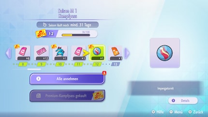 Einige Belohnungen im Kampfpass sind hinter der Premium-Paywall versteckt.