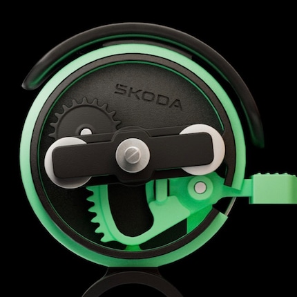 The sound of the Duobell is created solely by its mechanics and does not require any electronics.