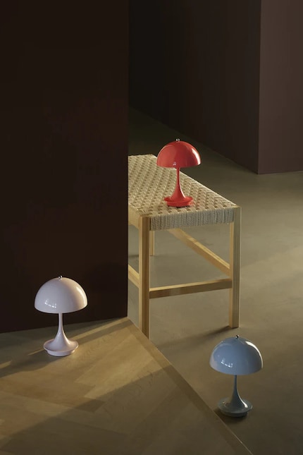 Kein Newcomer, aber immer noch gut: die neuinterpretierte Designikone von Verner Panton.