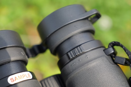 Der Dioptrienausgleich am Nikon Monarch M5 10×50.