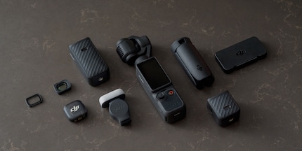 DJI fornisce il Creator Combo con molti accessori.