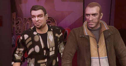 «Roman Bellic in the house!». Helaas wel.