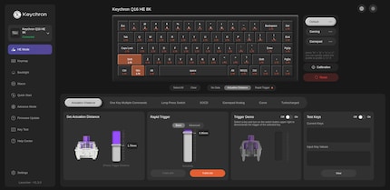 Die Software bietet alles Nötige.