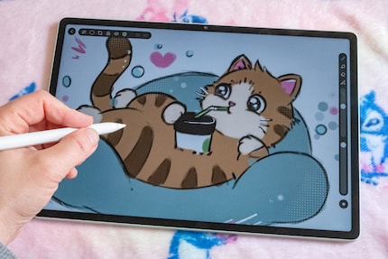 Mit GoPaint macht die digitale Kunst sehr viel Spass.