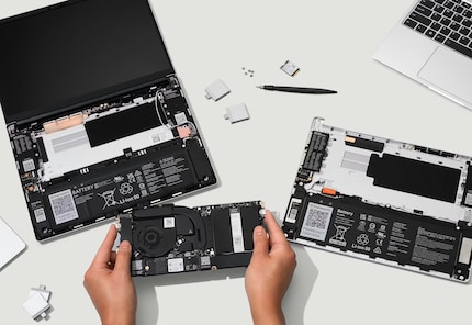 Die Kompatibilität innerhalb der Laptop-13-Familie bleibt bestehen.