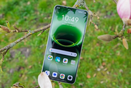 Bei Sonnenschein ist das Display gut zu erkennen.