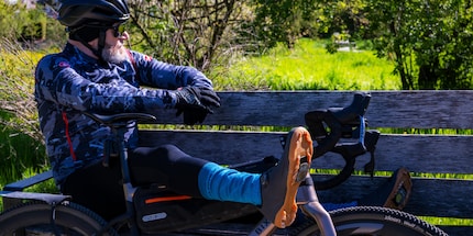 Auch die Pausen sind im Gravel Pro von Scott durchaus angenehm.