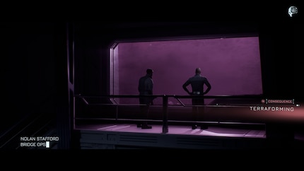 Das Spiel verrät mir mit Einblendungen, wenn eine frühere Entscheidung Einfluss auf ein aktuelles Ereignis hat.