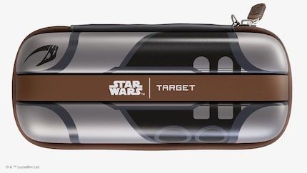 De BOA-koffer van Target is daarentegen in spiegelbeeld.