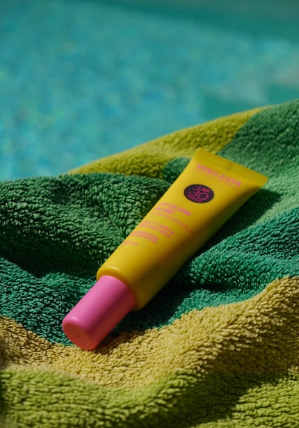 Selon Weleda, ce produit est végan, n’a pas été testé sur les animaux et convient aux peaux sensibles : UV Glow Fluid SPF 30.