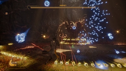 Hol dir den gedroppten Äther, falls du getroffen wirst.