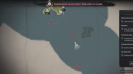 Schleichfahrt durch gegnerische Patrouillen.