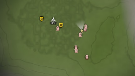 Das war ein zäher Kampf. Die roten Todesmarkierungen zeugen davon.