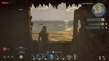 Nicht die schlechteste Aussicht aus meinem bescheidenen Domizil.