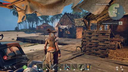 Noch gibt es hier nicht so viel zu sehen. Mein Piratenkönigreich ist noch im Aufbau.