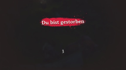 Diesen Screen sehe ich in «Windrose» ständig. Sterben gehört zum Leben dazu.