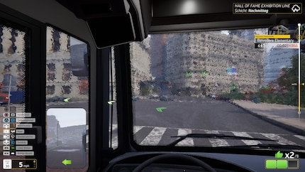 Die First-Person-Perspektive ist etwas für erfahrene Busfahrer.