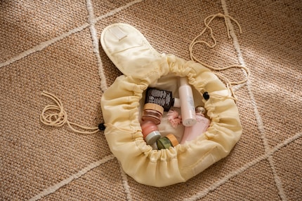 Als de tas open is, heb je een overzicht.