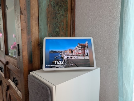 Auch mit Immich kann ich Diashows auf meine bestehenden Google-Geräte streamen.