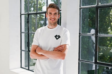 Socken sind ganz sein Ding: Alexander Siegmund.