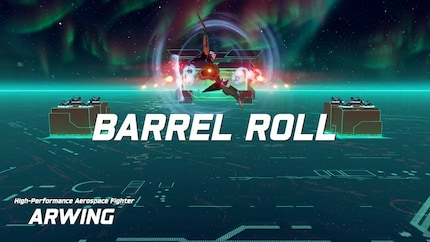 With a «Barrell Roll» you send enemy shots back to the sender.