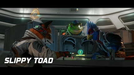 Fox, Slippy and Falco, from left to right.