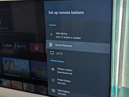 Um die Inputs des Receivers zu steuern, musste ich in der Vergangenheit «Soundbar» auswählen. Mit dem neuen Receiver hilft auch dieser Trick nichts.
