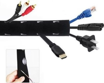 Sieht einfach aus: Löcher rein, Kabel raus.