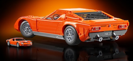 Der Lamborghini Miura P400 SV erscheint in der Premium-Serie im Maßstab 1:12.
