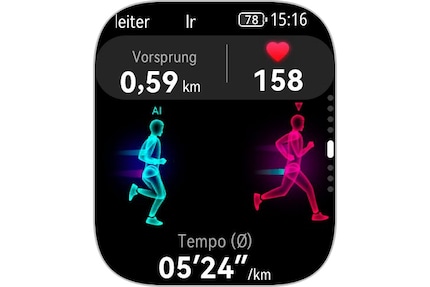 Ich kann gegen meine Durchschnittswerte laufen.