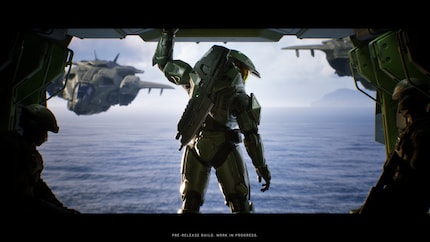 Der Master Chief auf seinem ersten Abenteuer.