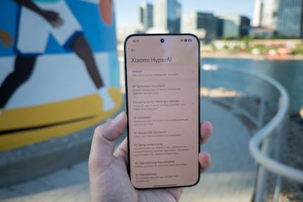 Xiaomi sammelt seine KI-Tools übersichtlich in den Einstellungen.