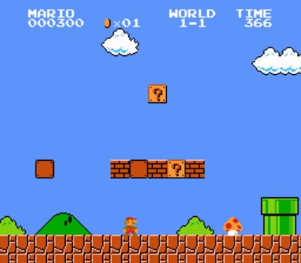 Der Klempner, der die Videogame-Industrie rettete.