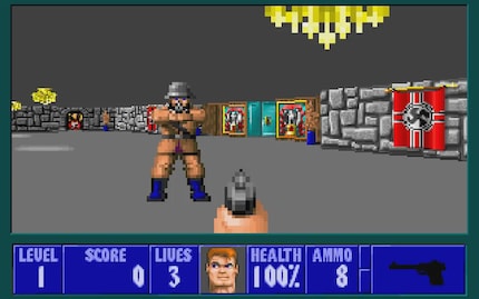 «Wolfenstein 3D» ist einer der Shooter-Urväter.