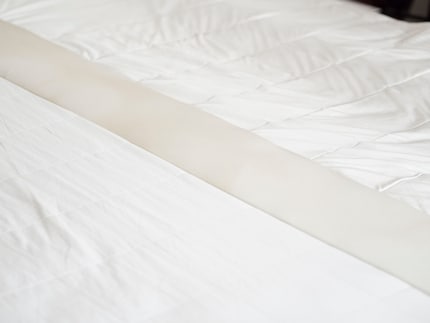 Steckt die Softsleep erstmals richtig im Spalt, …