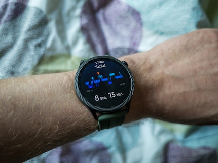Meine Schlafenszeit muss die Smartwatch aus anderen Werten errechnen.