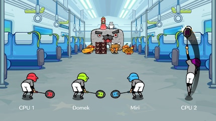 Jedes Minispiel im Multiplayer hat drei Levels, die mit neuen Ideen überraschen.