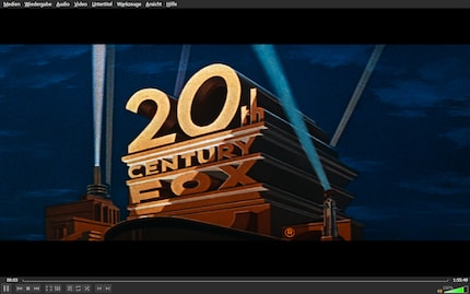Die aktuelle VLC-Oberfläche (Version 3.x) im Dark Mode.