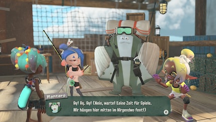 Die TV-Stars Big Man, Frye und Shiver sind auch dabei. Fans kennen das musikalische Trio aus «Splatoon 3».