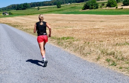 Auf geht's: Kann die Weste mich kühl halten?