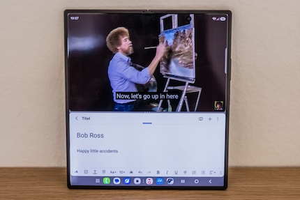 Der Multiscreen ist praktisch...
