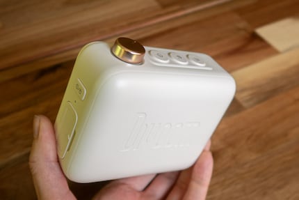 De achterkant kan ook betoveren: de hele behuizing is netjes afgerond.