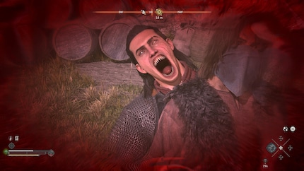 Vampir sein heisst, Blut zu saugen.