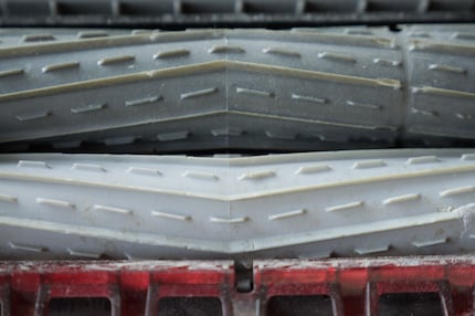 Die Gummiwalzen des Roomba haben sich bewährt.