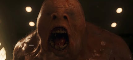 Blindflug mit Absicht? Die Augen des Trolls scheinen unter dicken Hautschichten verborgen – ein ziemlich grausiges Redesign des Filmmonsters.