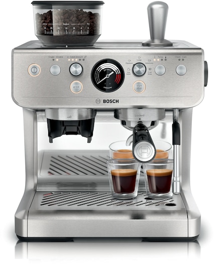 Die «HomeCafé Serie 4» bietet ein Komplettpaket für den Einstieg in die Siebträgerwelt.